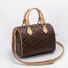 Sacs à bandoulière Boston Sac à bandoulière pour femmes 2022 Nouveau Plaid Luxe Dix Police Shoppers Mode Rétro Pu Cuir Femmes Hot Handbagstylishhandbagsstore