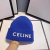 2023 Luxury Celns Sticked Hat Designer Womens Beanie Cap Warm Fashion Mens Fisherman Cel Hat AAA+