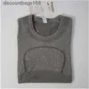 Yogakleding Lu-088 Dames T-shirts Dames T-shirt Hoog-elastisch Ademend Hardlooptop Sneldrogend Naadloos Korte mouwen Sport-wielrennen Gymkleding lu goodG