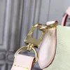 Vit designer väskor kvinnor handväska lyxig axelväska shopping konstverk fransade handväskor mode crossbody sommar metallic