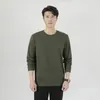 T-shirt da uomo Autunno Moda Camicia a maniche lunghe da uomo Grafene Stoccaggio di calore Maglione caldo Girocollo T-shirt per vestiti Camisetas De Hombre