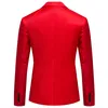 Abiti da uomo Blazer 8 colori Abito da uomo Business Casual No Iron Fila singola Bottone singolo Colletto diviso Cappotto per festa di nozze Giacca da ufficio slim fit 230919