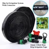 Equipamentos de rega 30m conjunto 16mm 1-buraco chuva gotejamento mangueira sistema de irrigação estufa jardim tubo comum fertilização vegetal