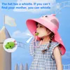 CAPS HATS KOCOTREE WIDE BRIM BARN SUN HAT Kids Panama Cap Summer Beach Girls Rese Outdoor Fashion Cute Dinosaur Boy Casual Hats 230919