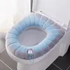 Toiletbrilhoezen Dikker Case Cover Mat Winter Warm Zacht Wasbaar Closestool Deksel Pad Bidet Kussen Badkamer Accessory231T