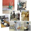Máquina de folha de massa de 30 cm Pressione a fabricação de máquina para fazer bolo de pizza Máquina de massa de pizza de trigo de trigo