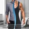 Men's Body Shapers Men's Shapewear Bodysuit Full Body Shaper Compression Slimming Suit Breathable Zipper Corset Butt Lifter Leg Tummy Control Belt 230919