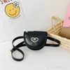 ins invely retro children forms baby girls love heart bowknot acagonal accessories small satchel bag Kids crossbody facs f1776