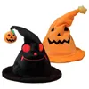 Halloween chapéu criativo elétrico de diabo elétrico swing chapéus de abóbora Toys de férias de decoração engraçada 230920