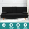 Stuhlhussen für Sofa, Bett, abnehmbare Armlehnen und Getränkehalter, elastische, eng anliegende Schonbezüge, dehnbarer, flexibler Couchbezug