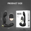 Sex Toy Massager fjärrkontroll Prostata USB Laddning Anal Butt Plugs G-Spot Vibrator Silikon vuxen maskinbutik för män kvinnor