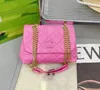 Women's New Fall Winter Fashion Rhombus Embroidery Line Small Square Bag Cross-Border Fashion Bags