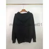 Męskie swetry marki modowe harajuku kapturowe swetry mężczyźni kobiety list wydrukowany wełniany frędzle hole pullover jesienne unisex swobodne luźne skoczek J230920