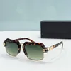 Fashion zonnebril Heren Dames Brand Design metalen lens UV400 metalen zonnebril heren zonnebril met doos