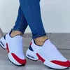 Dress Shoes 2023 Fashion Vulcanized Platform Solid Color Flats Ladies Shoes Casual Breathable Wedges Walking Sneakers For Women x0920