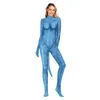 أزياء Catsuit the Movies Pattern 3D Print Sexy Bodysuits Usisex Long Long With Tail Cosplay New Jumpsuit Gay Gay Party Catsuit للذكور