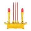 Kaarsenhouders LED elektronische wierookbrander traditionele vintage stijl elektrisch voor tempel
