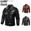 Dames bont imitatiebont 2023 leren jas heren winterfleece motorfiets kunstleer jas afneembare bontkraag windjack Ropa de Hombre slanke jas L230920