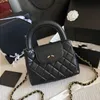 23P Materiał torebki designerka torba na ramię oryginalna torba crossbody crossbody torba skórzana torba mała kontrola luksusu designer klamry