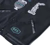 Męskie kurtki czarne kurtki baseballowe męskie kurtka designerska Tiffany skórzana rękaw York Męskie płaszcze 925 x0920