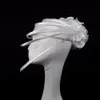 Wide Brim Hats Bucket Women Derby Dress Church Tea Party Wedding Hat Flower Satin Fedoras 230919