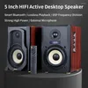 Kombinationslautsprecher 5.0 Bluetooth Desktop D15 Lautsprecher Power HiFi Audio Holz Aktives Bücherregal Surround Heimkino High Fidelity