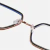 Wygląda -1 -1 5 -2 -2 5 -3 5 Niebieskie blokowanie światła Gotowe szklanki krótkowzroczności Mężczyźni Kobiety Duże ramie krótkowzroczne okulary optyczne F2803