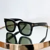 Occhiali da sole firmati da uomo per donna con montatura quadrata nera Gli ultimi occhiali da sole alla moda venduti da uomo