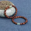 Strand Green Sandalwood Bracelet Luminous Beads Ebony Hand-held Buddha Antique High Wholesale