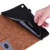 PU Leather Wallet Tablet Case For Huawei Amazon Fire Samsung Galaxy S9 Plus Ultra Tab Card Slot Cash Pocket Holder Flip Cover Shockproof Kickstand Holder Pouch