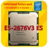 マザーボードE5-2676V3 ES Intel Xeon 2.4GHz 12コアCPUプロセッサ30M LGA2011-3 for X99マザーボード