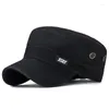 Шариковые кепки 2023, модная плоская кепка из мытой ткани с кожаной этикеткой, унисекс, спортивная шляпа от солнца на открытом воздухе, регулируемые шапки, повседневные кепки в стиле хип-хоп для папы