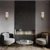 Wall Lamp Crystal Sconce Bedroom Nodic Luxury Interior Lighting Living Room Kitchen Bedside Aisle Terrance Backgound Lamps