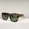 Дизайнерские солнцезащитные очки New Tiktok, модные солнцезащитные очки «кошачий глаз» черепахового цвета для женщин, универсальный тренд GG1110S 7JGV