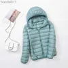 Женские Down Parkas 30 Colors Women Fashion Hoodid Short Puffer Jackets 2023 Новые прибытия Осенняя зимняя Женская Женская Белая Утка вниз по корейскому сложному пальту L230920