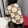 Kleding Winterjas voor huisdieren Designerkleding Schattige puppytruien Letter f Luxe hondenkleding Huisdieren Apperal Warme trui voor grote hondenoutfit Unisex