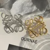 Épingles de lettre de créateur Broche bijoux pour femmes broche d'or pour hommes classiques marque maternpin écharpe de costume