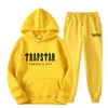 23 Chándal para hombre Nake Tech Trapstar Trajes de pista Sudadera con capucha Europa Baloncesto americano Fútbol Rugby Dos piezas con chaqueta de manga larga para mujer Trdesigner sudadera con capucha SML