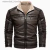 Damen Pelz Kunstpelz Pu Jacke Männer Dicke Warme Kaschmir Militär Bomber Taktische Lederjacken Herren Outwear Fleece Pelzkragen Windjacke Mantel L230920