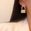 Boucle d'oreille en alliage classique à la mode, clous d'oreille arrière, pendentifs d'oreille populaires, accessoires pour femmes, cadeaux de fête préférés dans les pays européens et américains