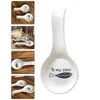 Utensílios de cozinha Suporte para colher doméstico Multifuncional Rest Rest Decorative Scoop Rest Acessório 230920