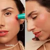 Thrive Cairemetics Üçlü Tehdit Renk Çubuğu Allık Stick Maggeie Gül Pırıltı Gözler ve Yanaklar İçin Parlak Renkli Allık