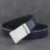 Riemen Hoge kwaliteit Casual Zuiver Wit Automatische Gesp Ontwerpers Mannen Mode Luxe Jonge Jongens Jeans Ceinture Homme