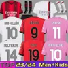Reijnders 23 24 Koche voetbalshirts Milans Giroud de Ketelaere Rafa Leao vierde 4th Men Kids Kit Uniforms 2023 2024 Pulisic Loftus-Cheek Theo S M L Xl