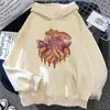 Sweats à capuche pour femmes Champignon Femmes Polaire Kawaii 2023 Sweat-shirts drôles Vêtements Anime