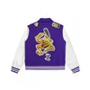 Uomo Donna Lettera Ricamo Varsity Giacche Giapponese Sottile Oversize Primavera Autunno Giacca da baseball Cappotto Hip Hop College CHD2309209 megogh