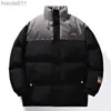 Women's Down Parkas Men's Winter Warm Windproof Jacket Campus Youth Fashion Padded Jacket Classic Standing Collar Dual Color Bread Jacket 4XL L230920
