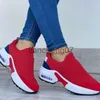 Dress Shoes 2023 Fashion Vulcanized Platform Solid Color Flats Ladies Shoes Casual Breathable Wedges Walking Sneakers For Women x0920