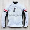 Jaquetas masculinas Verão Motocicleta Homens Jaqueta Terno Respirável Malha Leve Ciclismo Jersey Moto Jaqueta Protetor Motocross Protetor J230920