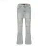 Gaojie Modemerk Vibe Feng Shui Wash Line Design Micro Hoorn Gesplitst Slim Fit Jeansjux2